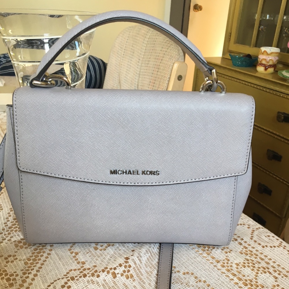 Michael Kors light purple medium crossbody